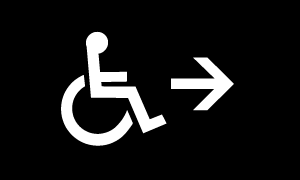 Entrance & Exit braille and tactile signs manufactured by Bathurst Signs